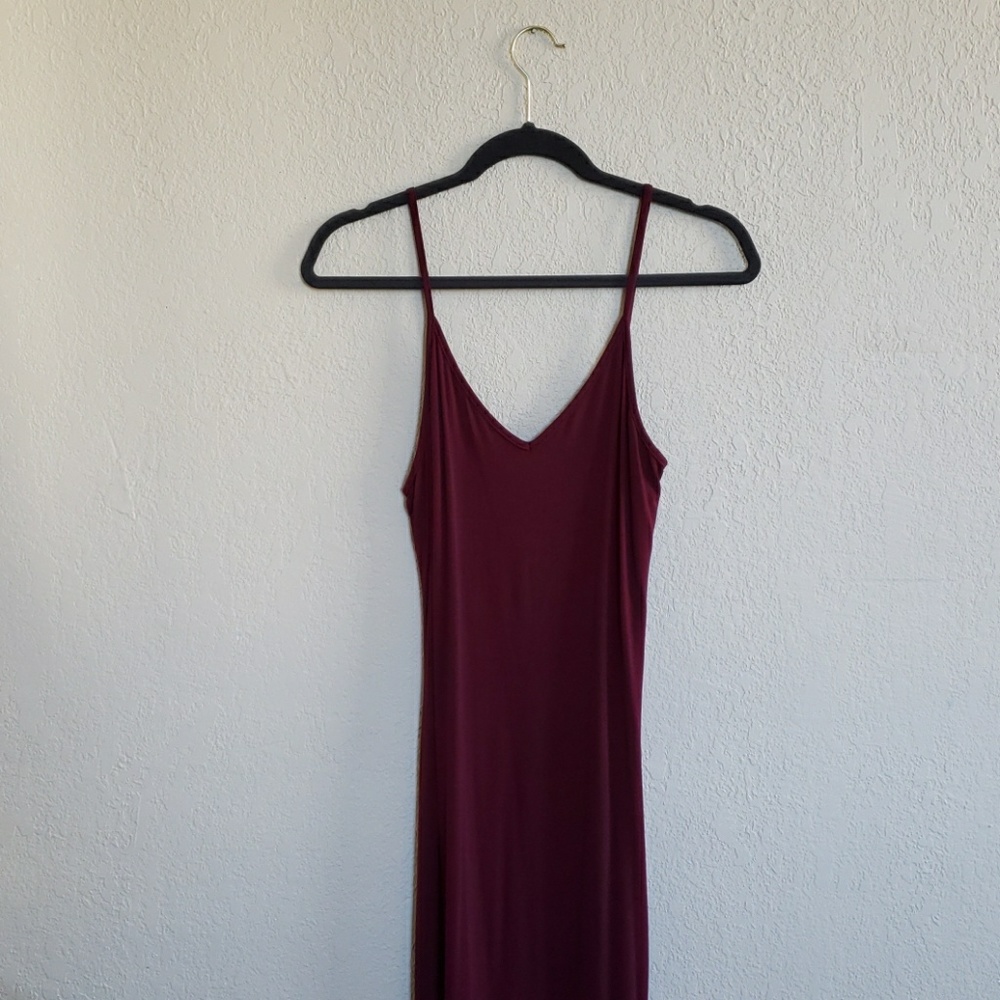 Maroon dress